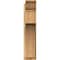 Ekena Millwork Westlake Rough Sawn Traditional Outlooker, Western Red Cedar, 8"W x 24"D x 36"H OUT08X24X36WTL01RWR - alternate 4